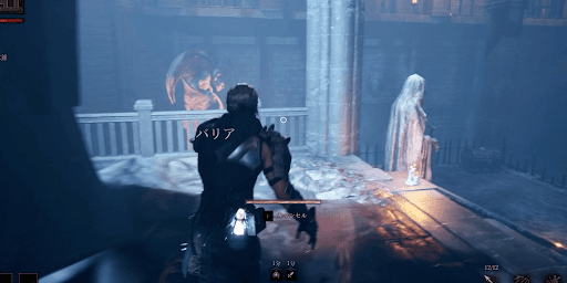 石像_バリア付与