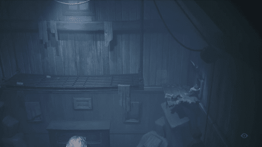 少女と協力してダクトの蓋を開ける