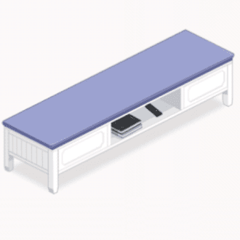 テレビボード・紫