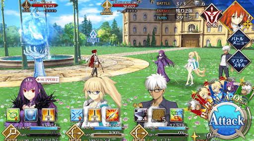 fgo-世界名作童話 運のない婦人_バトル