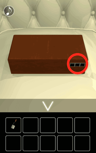 月の見える城からの脱出_ソファーの箱