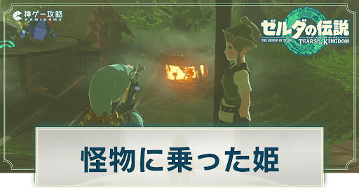 怪物に乗った姫
