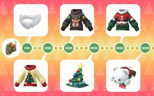 松ぼっくりの飾り