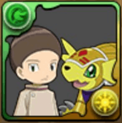 火田伊織＆アルマジモン