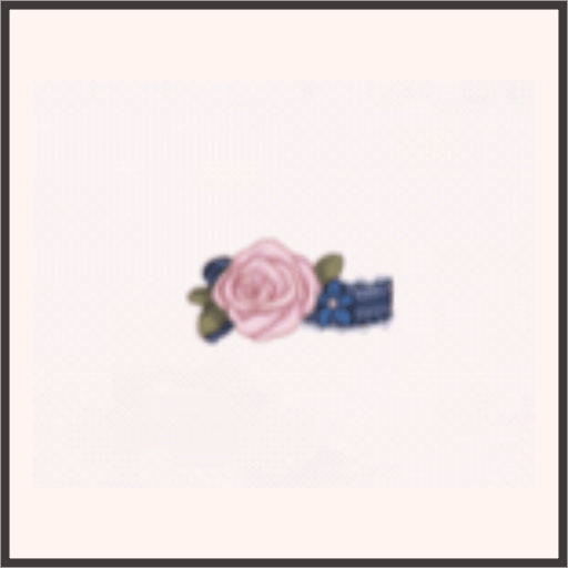 薔薇の輪（青）