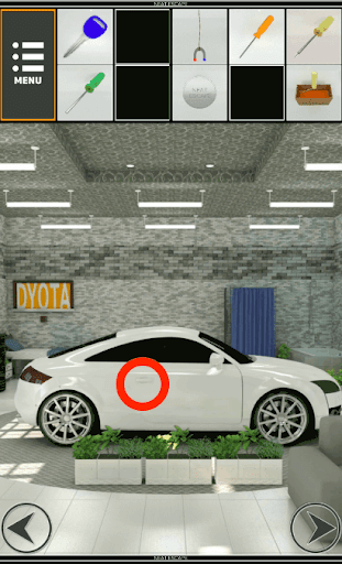 GarageHouse_車を拡大する