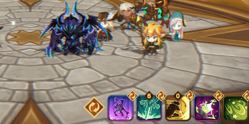 即スキルを発動できるキャラを編成する