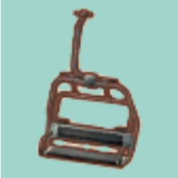 ゲレンデのリフト