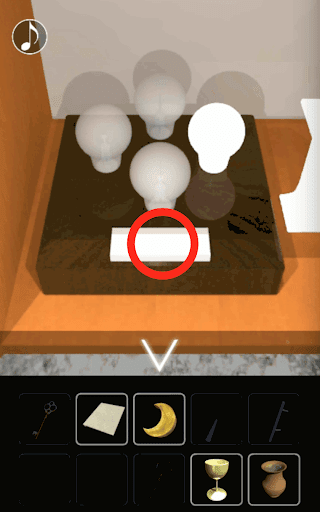 月の見える城からの脱出_半月の石入手まで