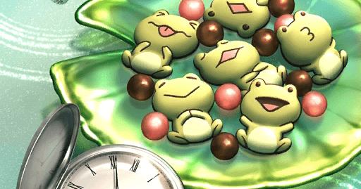 fgo-懐中時計&amp;カエルチョコ