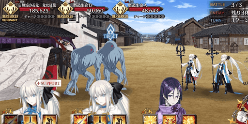 fgo-怪異退治 神田 白き暴徒達_バトル3