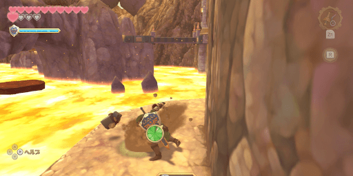 オルディン火山で掘り当てる