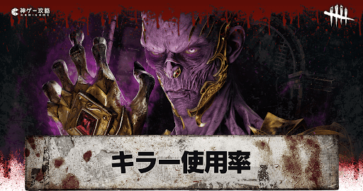 キラー使用率ランキング