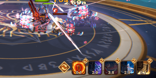 スキル自動発動をしない