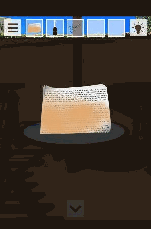 ビーチからの脱出-新作脱出げーむ_ラムと汚れた新聞