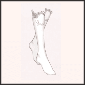 アシスタント-靴下