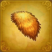 ふさふさの毛皮