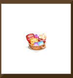 お菓子のバスケット