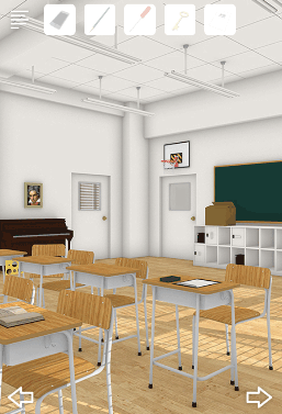 Schoolしょんぼりチャーリーと不思議な教室_鉛筆削り