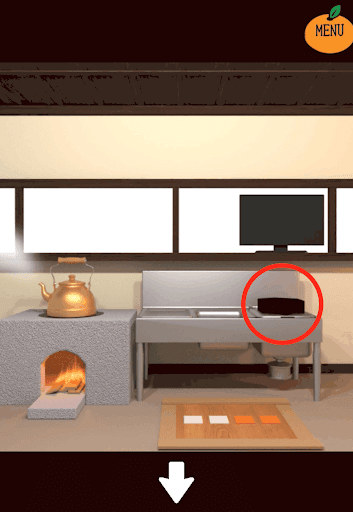 kotatsu_台所_六角形の箱を拡大