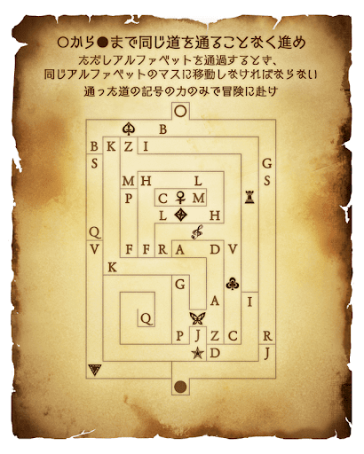 正しい道を辿れ