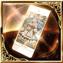 ジャスティスが描かれたカード