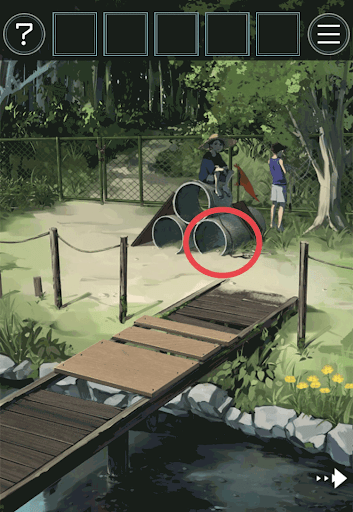 あの夏の日から脱出_入り口