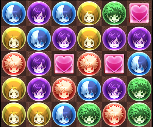 ヒロアカコラボ＿きせかえドロップ