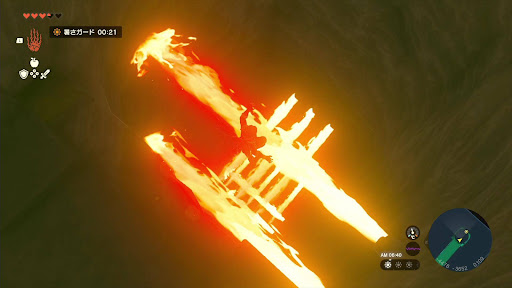 2階_⑨炎の回避