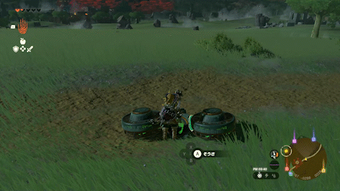 エアロバイクの操作方法