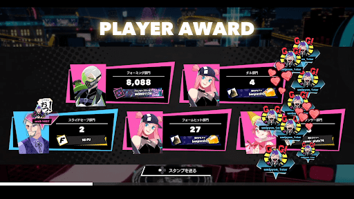 AWARD取得はスターPのチルがおすすめ