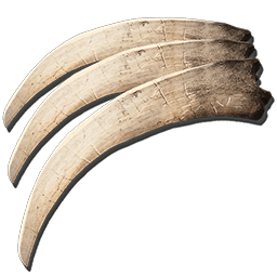 テリジノサウルスの爪