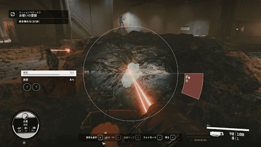 鉄を10個集めて預かり箱に入れる