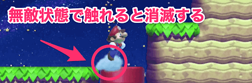 くさったキノコ消滅