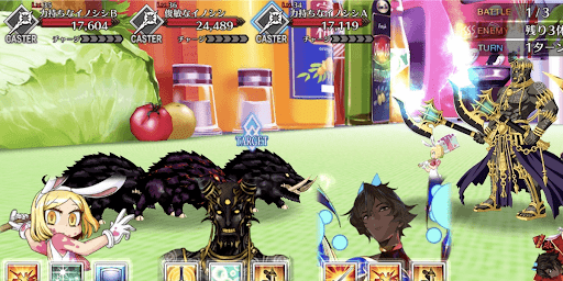fgo-特訓運動して体力をつけよう_バトル1