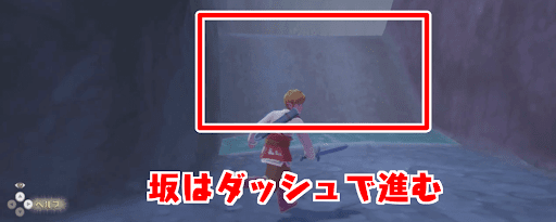 ゼルダSWS_洞窟内を道なりに進もう