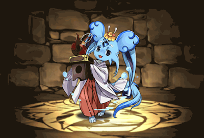 式典の巫女・サファイアカーバンクル