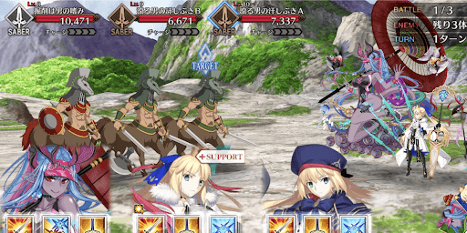 fgo-岩集め轟音響く採石場_バトル1