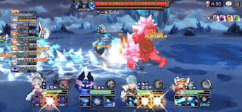 トールペのバトル中の画面画像