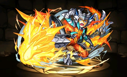 白光炎隼神のアーマーＸ龍喚士・エース