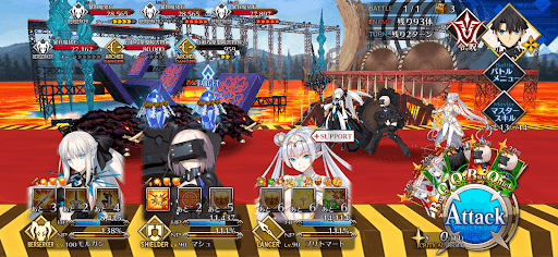 fgo-明日霊血古圏 難関挑戦コース1戦③