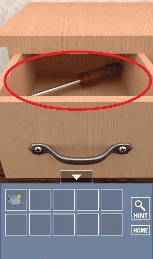 インコ脱出2_ドライバー取っ手の入手