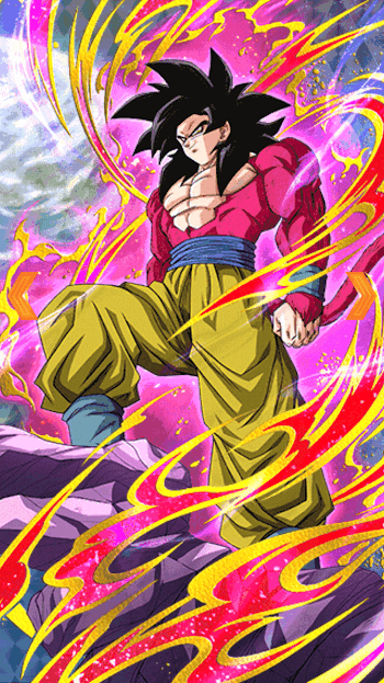 赤き勇姿・超サイヤ人4孫悟空