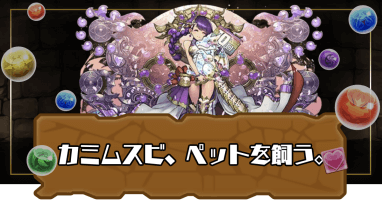 カミムスビ、ペットを飼う。