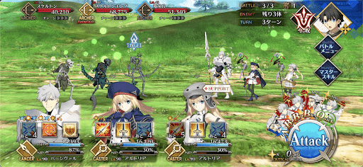 fgo-スケルトンハント_バトル
