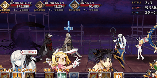 fgo-ゴーストルーム蘇りしミイラ_バトル3