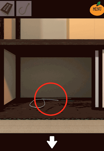 kotatsu_居間_招き猫の下の棚から猫のおもちゃを入手