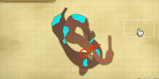 闇の商売人の場所