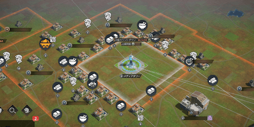 縄張りは戦闘時のアドバンテージになる