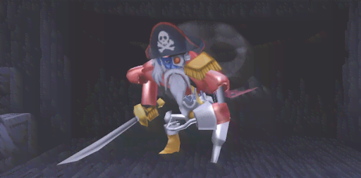 イルルカ_船長室でゆうれい船長を倒す